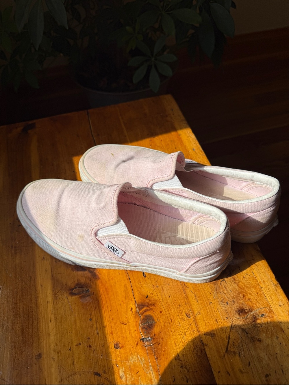 Light pink vans
